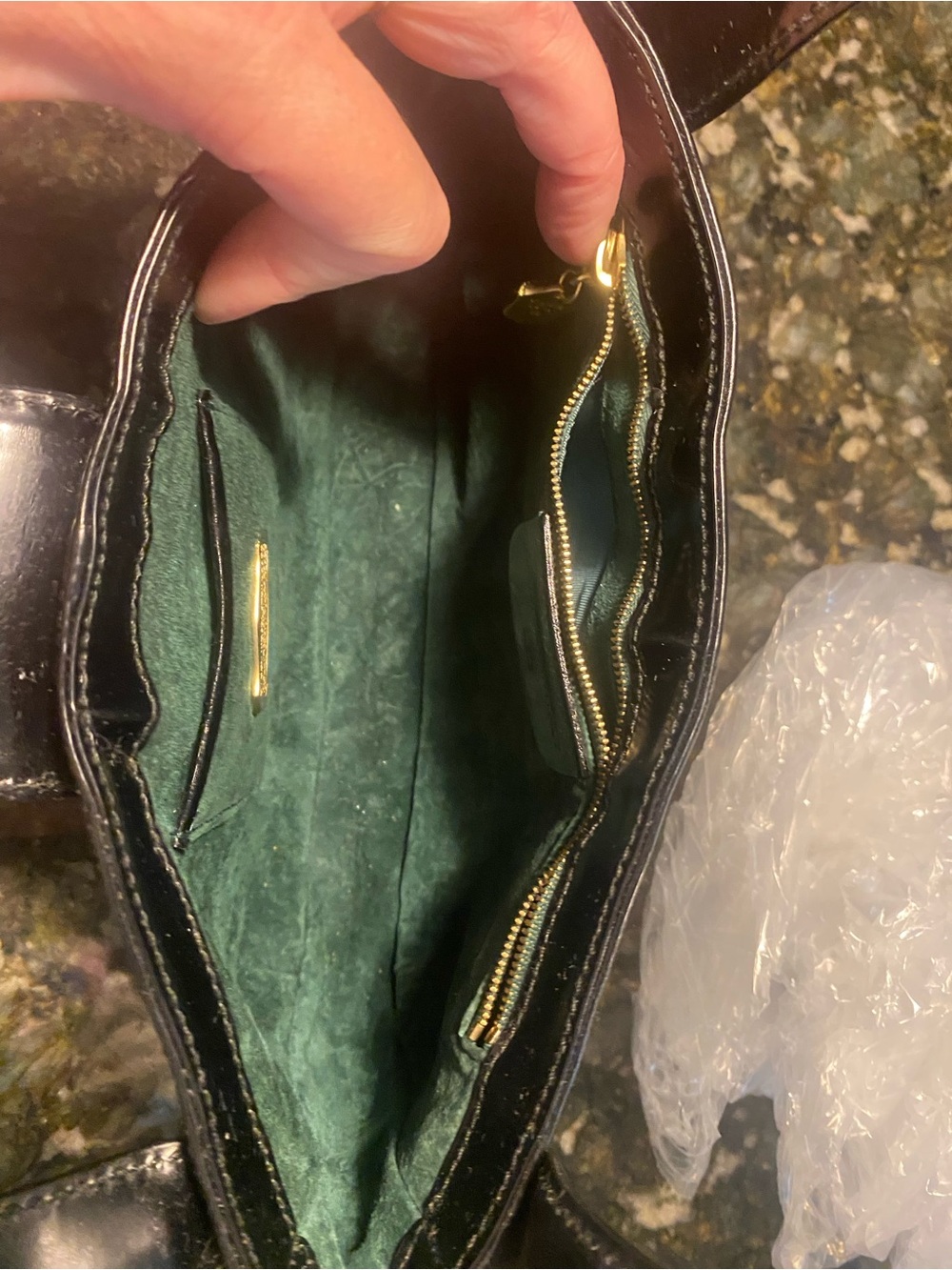 Barry Kiesselstein-Cord Varanus Lizard Exotic Leather Sophisticated Shoulder Bag - Picture 9 of 11